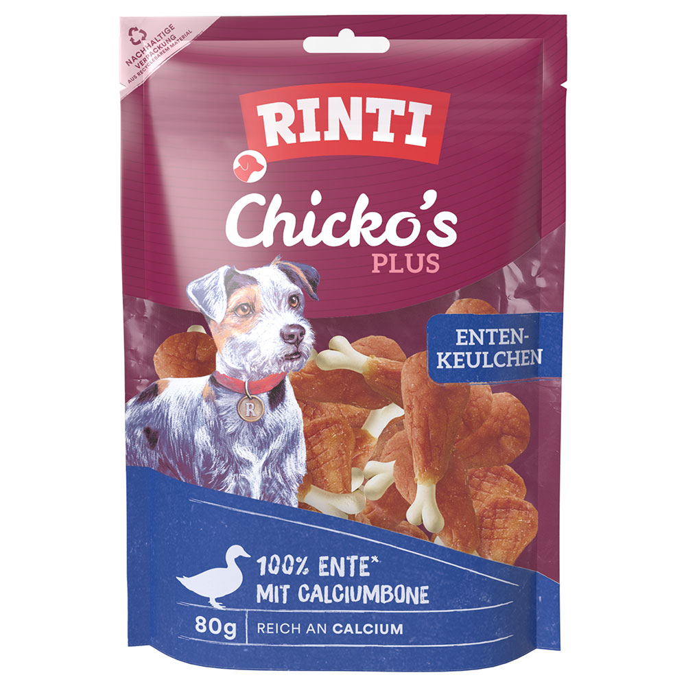 RINTI Chicko Plus Entenkeulchen - 80 g von Rinti