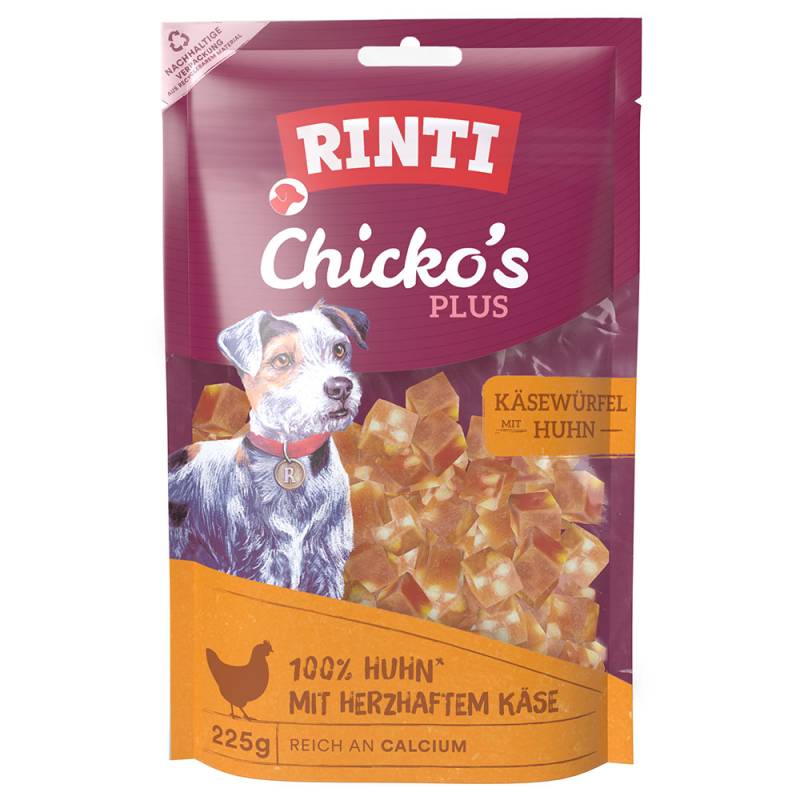RINTI Chicko Plus Käse & Huhn Würfel - 225 g RINTI Chicko Plus Käse & Huhn Würfel - 225 g von Rinti