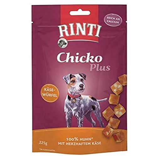 RINTI Chicko Plus Käsewürfel mit Huhn 1 x 225g RINTI Chicko Plus Käsewürfel mit Huhn 1 x 225g von Rinti