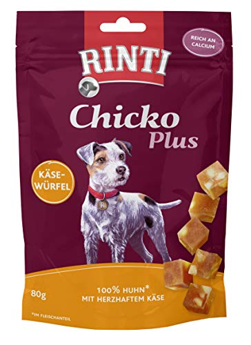 RINTI Chicko Plus Käsewürfel mit Huhn 12x80g RINTI Chicko Plus Käsewürfel mit Huhn 12x80g von Rinti