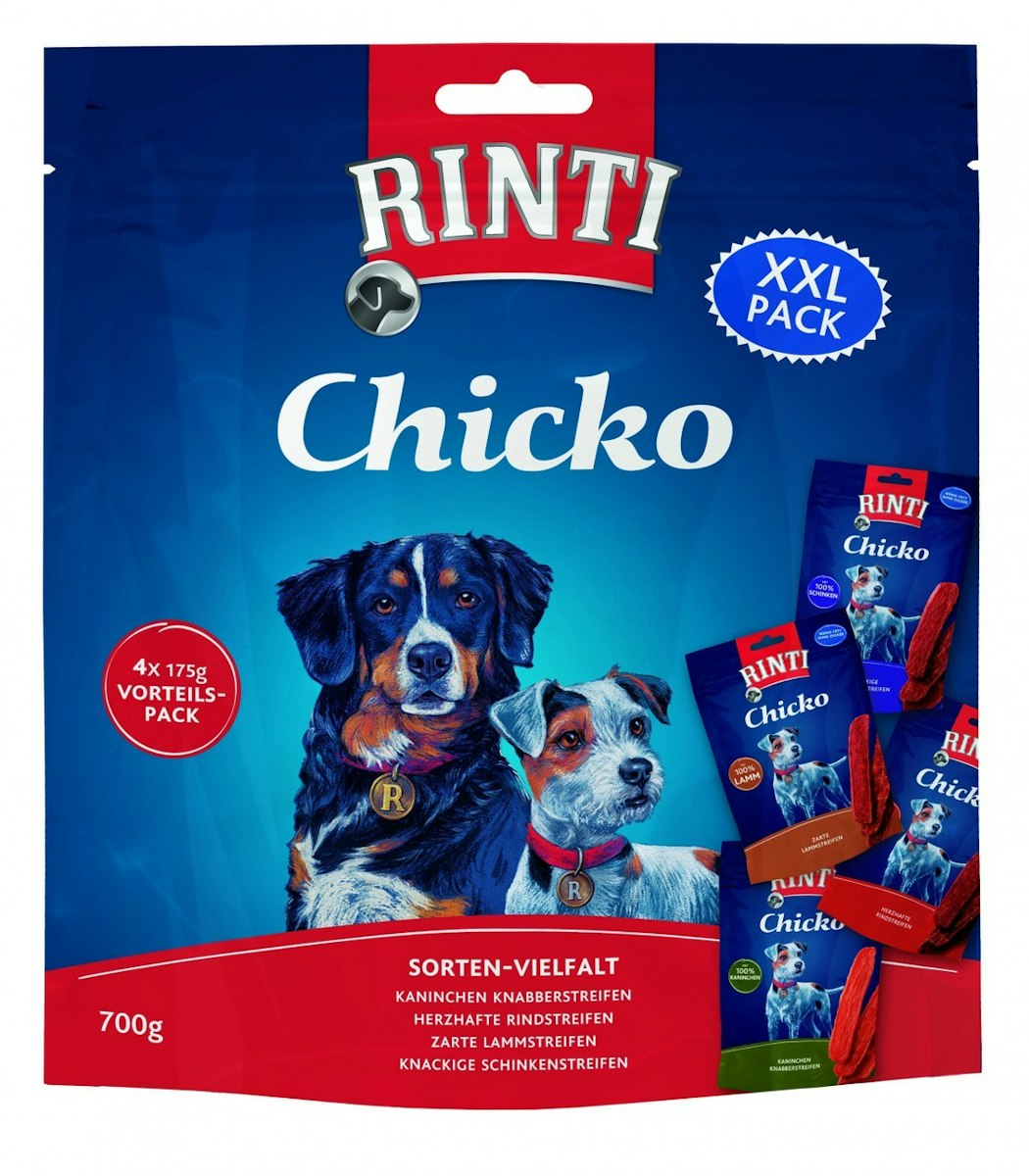 RINTI Chicko Sortenvielfalt XXL PACK Hundesnacks von Rinti