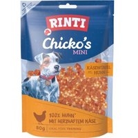 RINTI Chicko's Mini Käsewürfel Huhn 12x80 g RINTI Chicko's Mini Käsewürfel Huhn 12x80 g von Rinti
