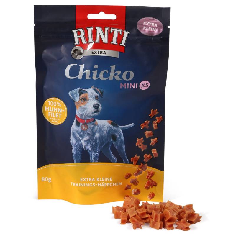 RINTI Extra Hundesnacks Chicko Mini XS 6x80g von Rinti
