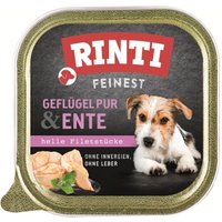 RINTI Feinest Adult Geflügel pur und Ente 11x150 g RINTI Feinest Adult Geflügel pur und Ente 11x150 g von Rinti