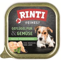 RINTI Feinest Adult Geflügel pur und Gemüse 22x150 g von Rinti