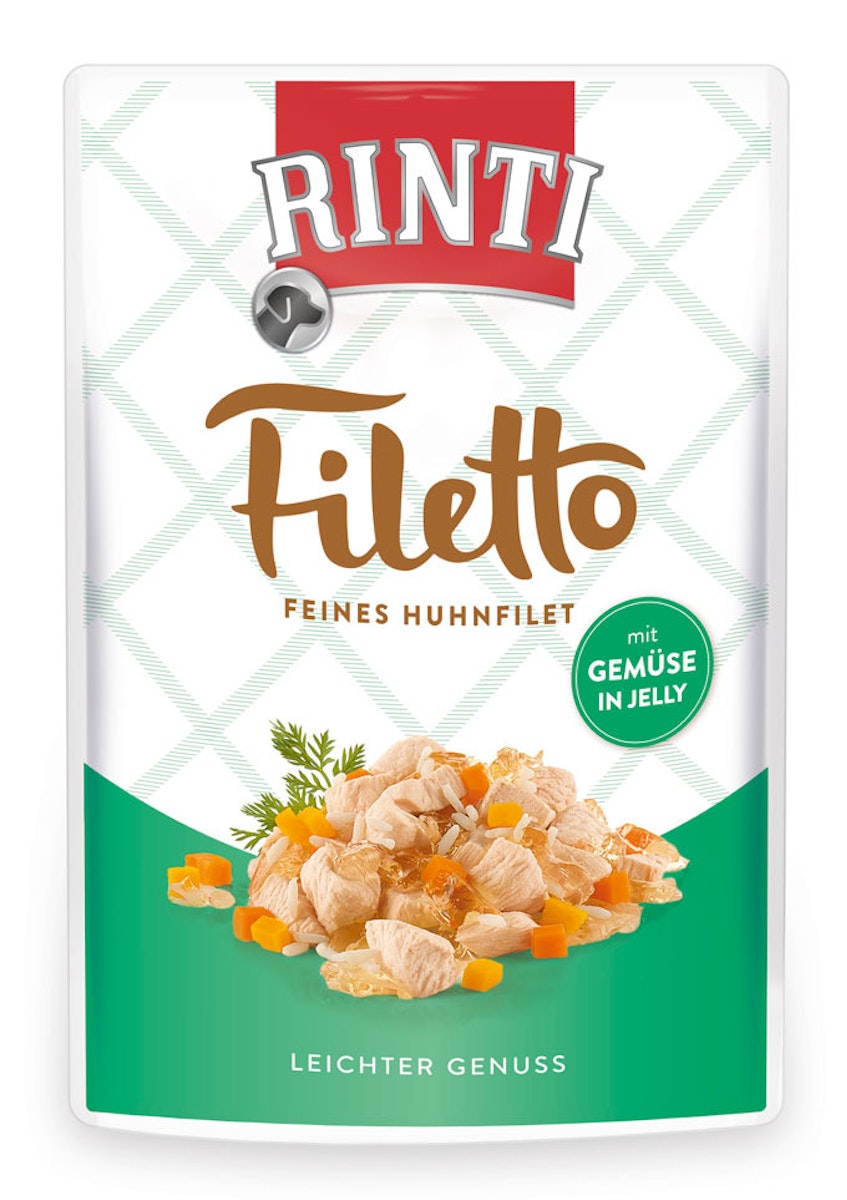 RINTI Filetto 100g Beutel Hundenassfutter von Rinti