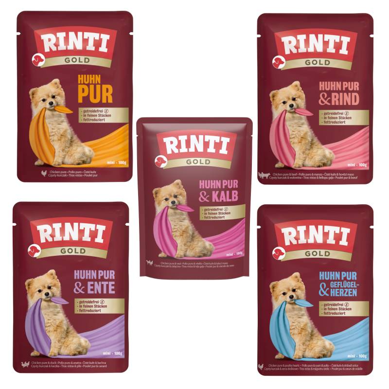 RINTI Gold 10 x 100 g - Mix (5 Sorten) von Rinti