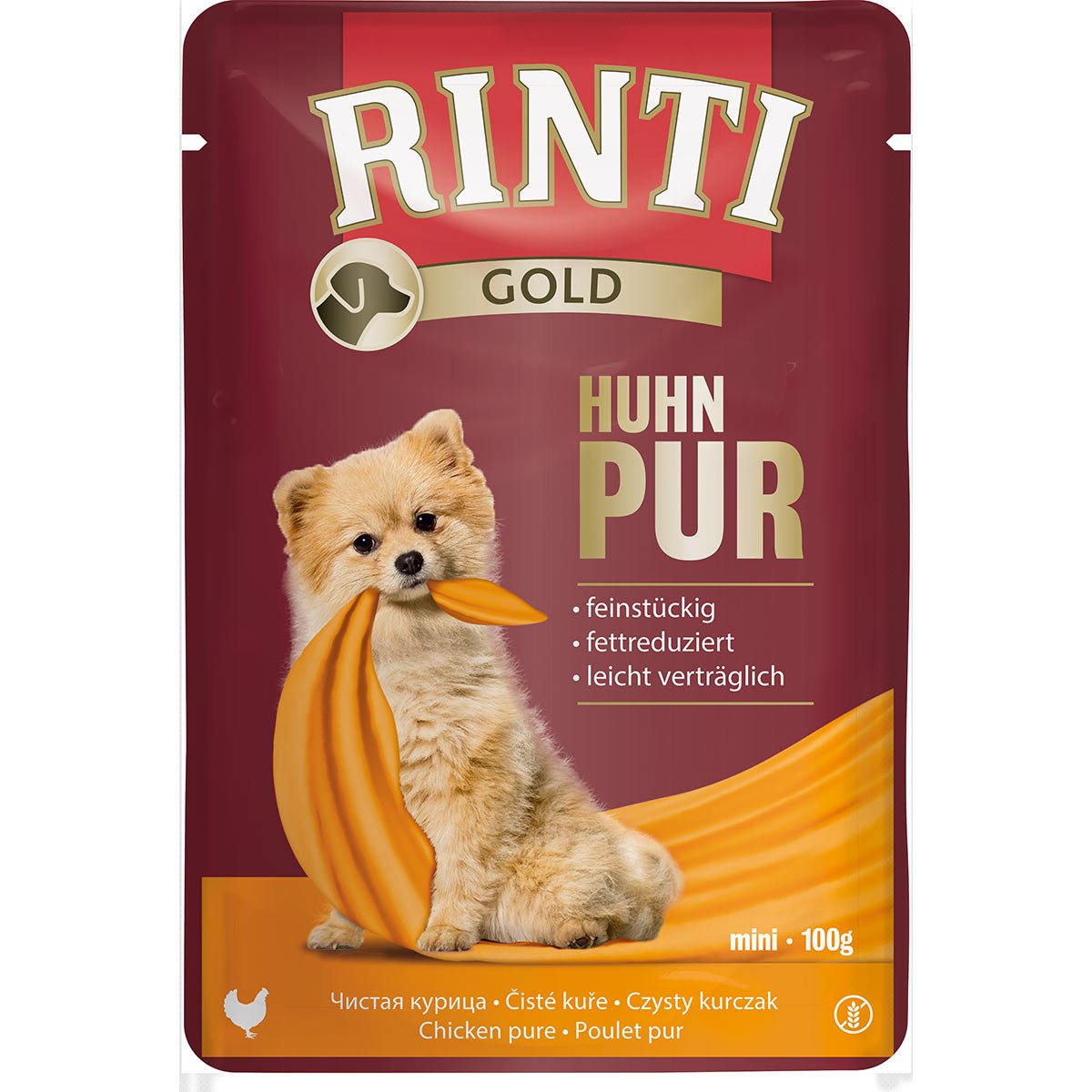 RINTI Gold Huhn Pur 10x100g von Rinti