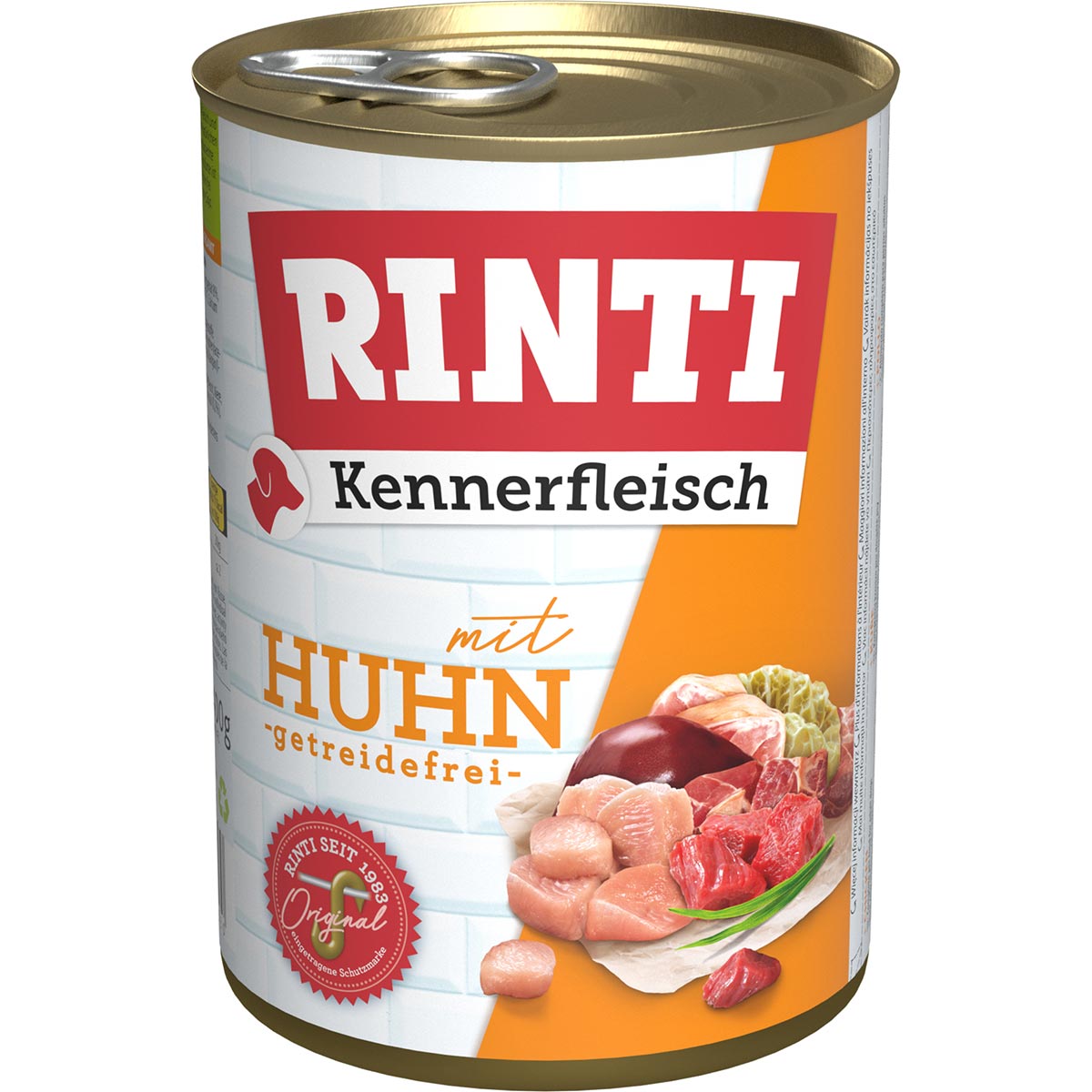 Rinti Kennerfleisch mit Huhn 24x400g von Rinti