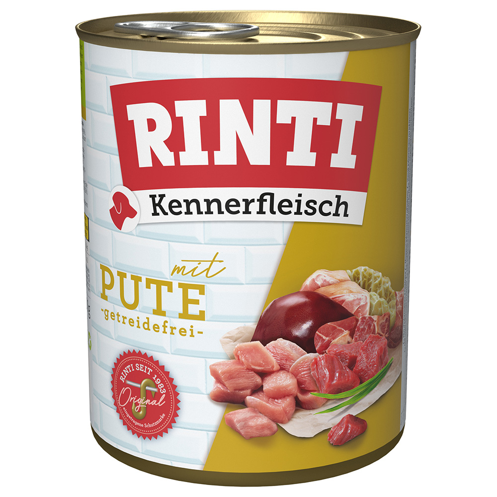 RINTI Kennerfleisch 6 x 800 g - Pute von Rinti