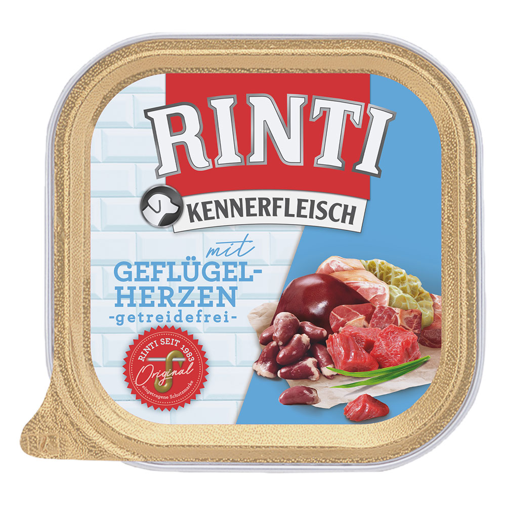 RINTI Kennerfleisch 9 x 300 g - Geflügelherzen von Rinti