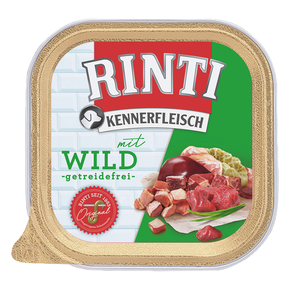RINTI Kennerfleisch 9 x 300 g - Wild von Rinti