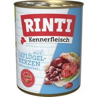 RINTI Kennerfleisch Geflügelherzen 36x800 g von Rinti