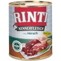 RINTI Kennerfleisch Hirsch 24x800 g von Rinti