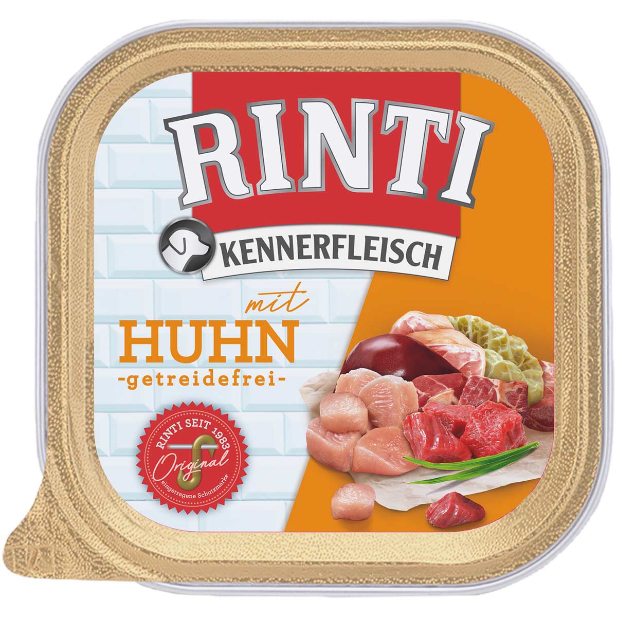 Rinti Kennerfleisch mit Huhn 18x300g von Rinti