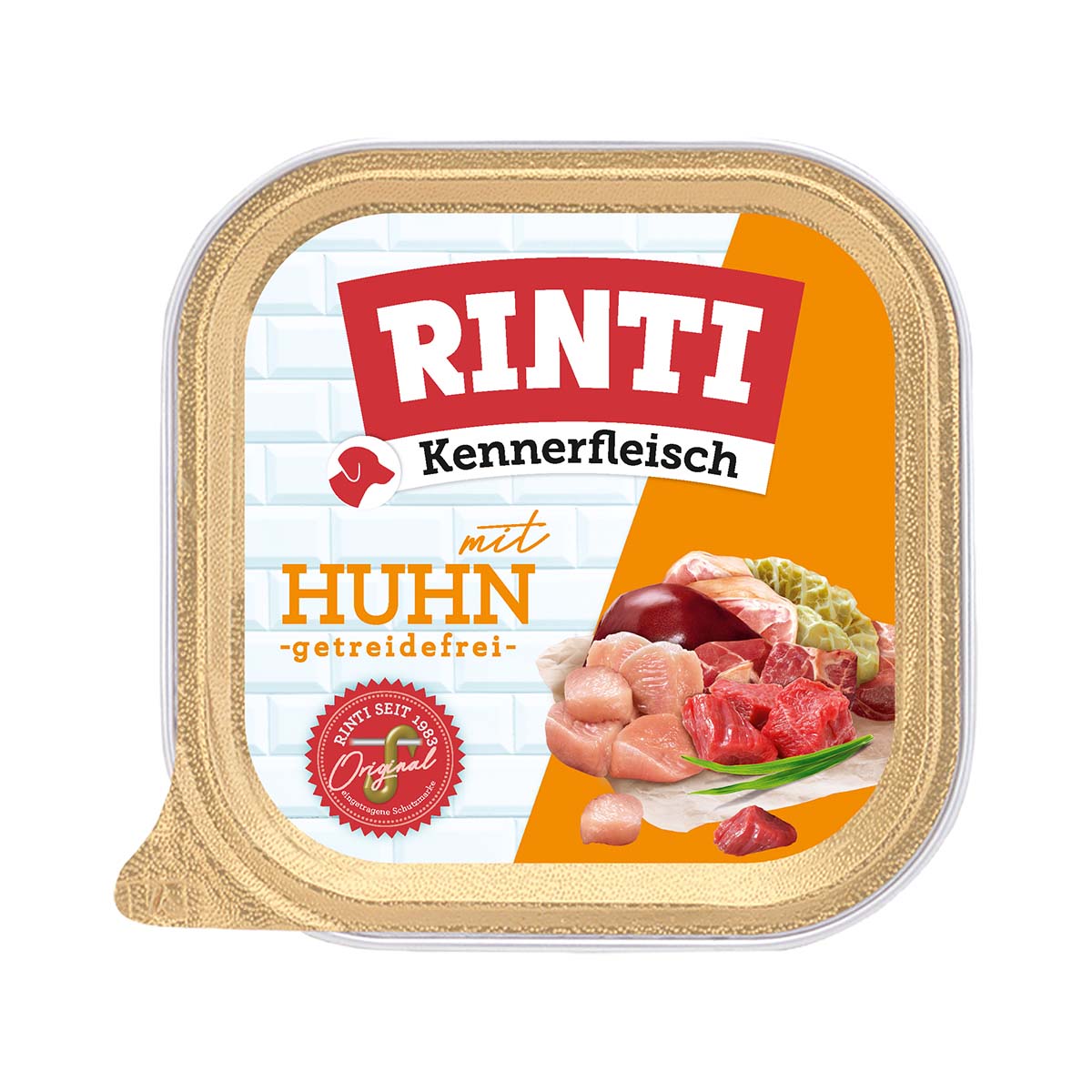 Rinti Kennerfleisch mit Huhn 18x300g von Rinti