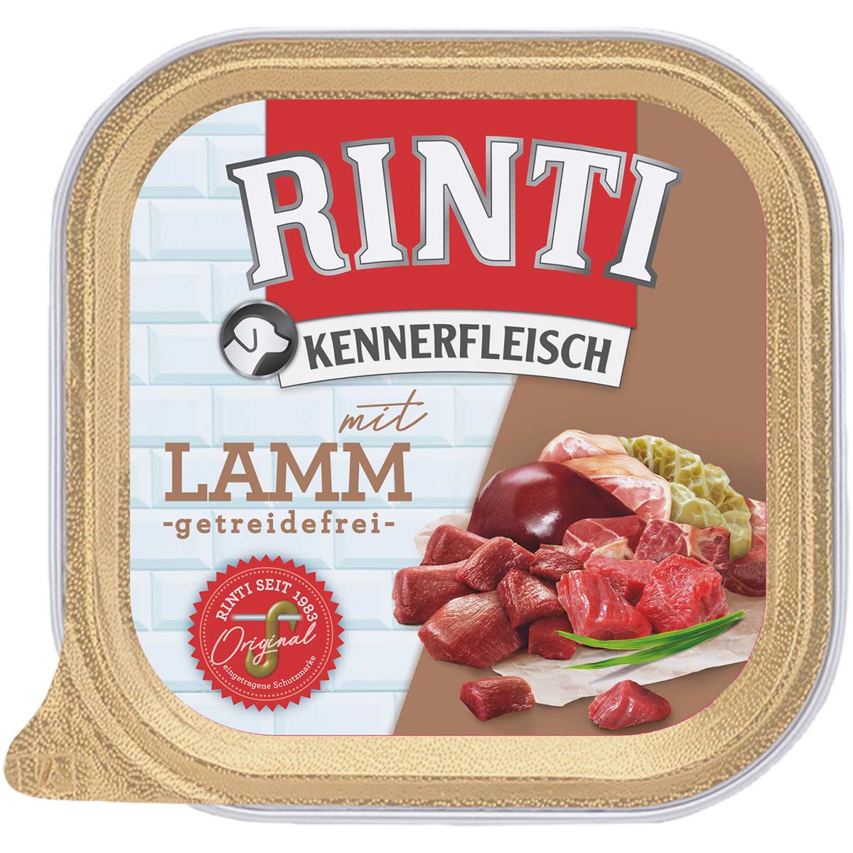 Rinti Kennerfleisch mit Lamm 18x300g von Rinti