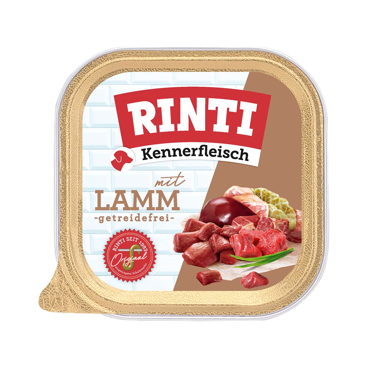 Rinti Kennerfleisch mit Lamm 18x300g von Rinti