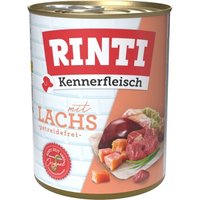 RINTI Kennerfleisch Nassfutter Hund, Adult, Dose, Lachs 12x800 g RINTI Kennerfleisch Nassfutter Hund, Adult, Dose, Lachs 12x800 g von Rinti