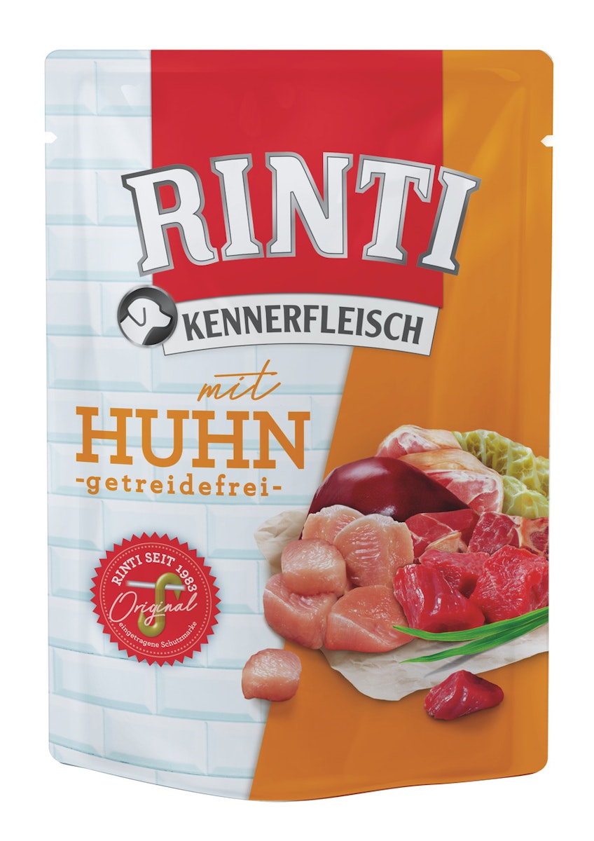 RINTI Kennerfleisch PB 400 Gramm Hundenassfutter von Rinti