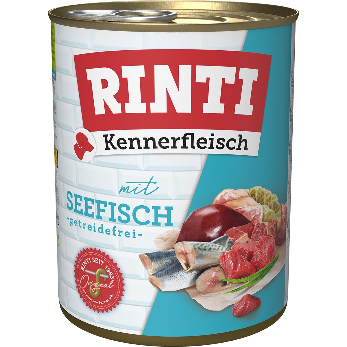 RINTI Kennerfleisch Seefisch 12x800g von Rinti