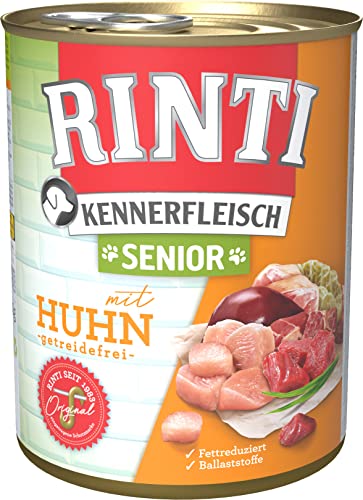 RINTI Kennerfleisch Senior + Huhn 12 x 800 g von Rinti