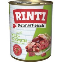 RINTI Kennerfleisch Wildschwein 36x800 g von Rinti