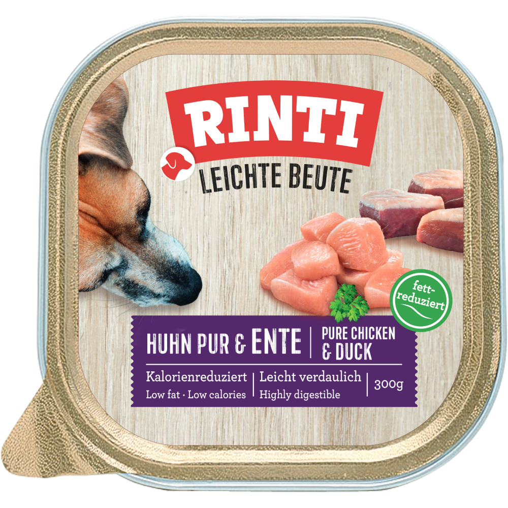 RINTI Leichte Beute 9 x 300 g - Huhn & Ente RINTI Leichte Beute 9 x 300 g - Huhn & Ente von Rinti