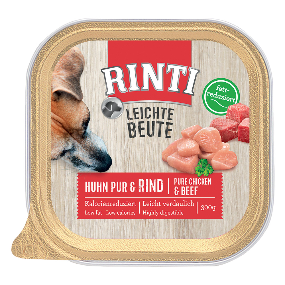 RINTI Leichte Beute 9 x 300 g - Huhn & Rind von Rinti
