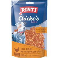 RINTI MINI Chicko´s Käsewürfel Huhn 225g von Rinti