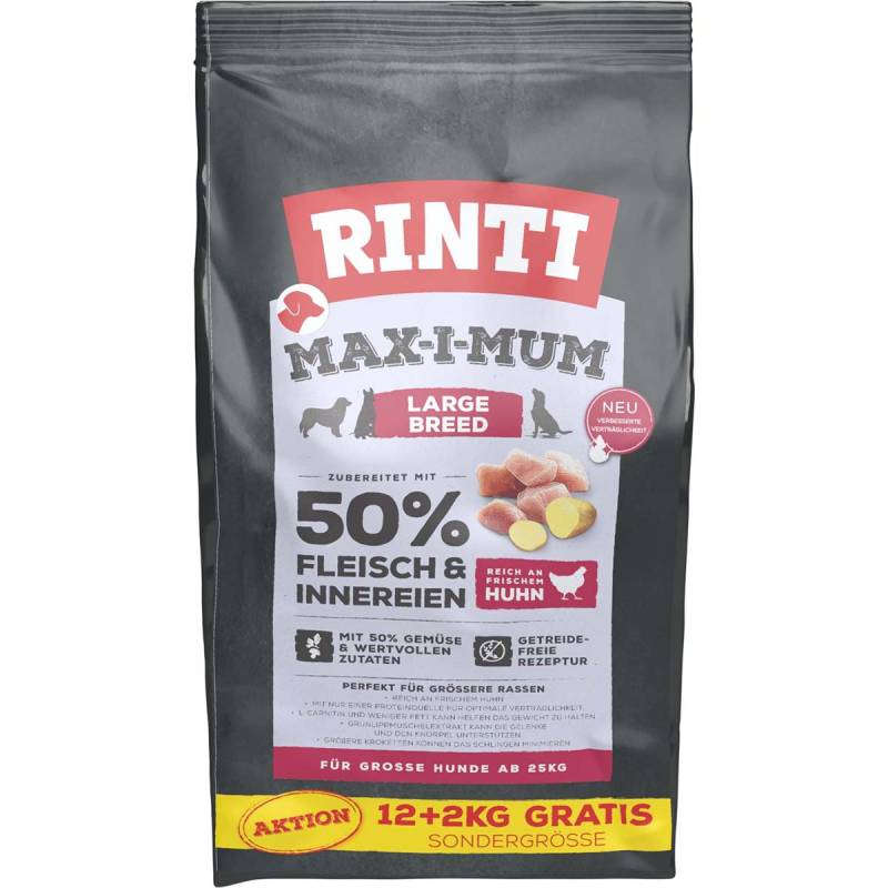 RINTI Max-I-Mum Large Breed Overfill 12+2kg von Rinti