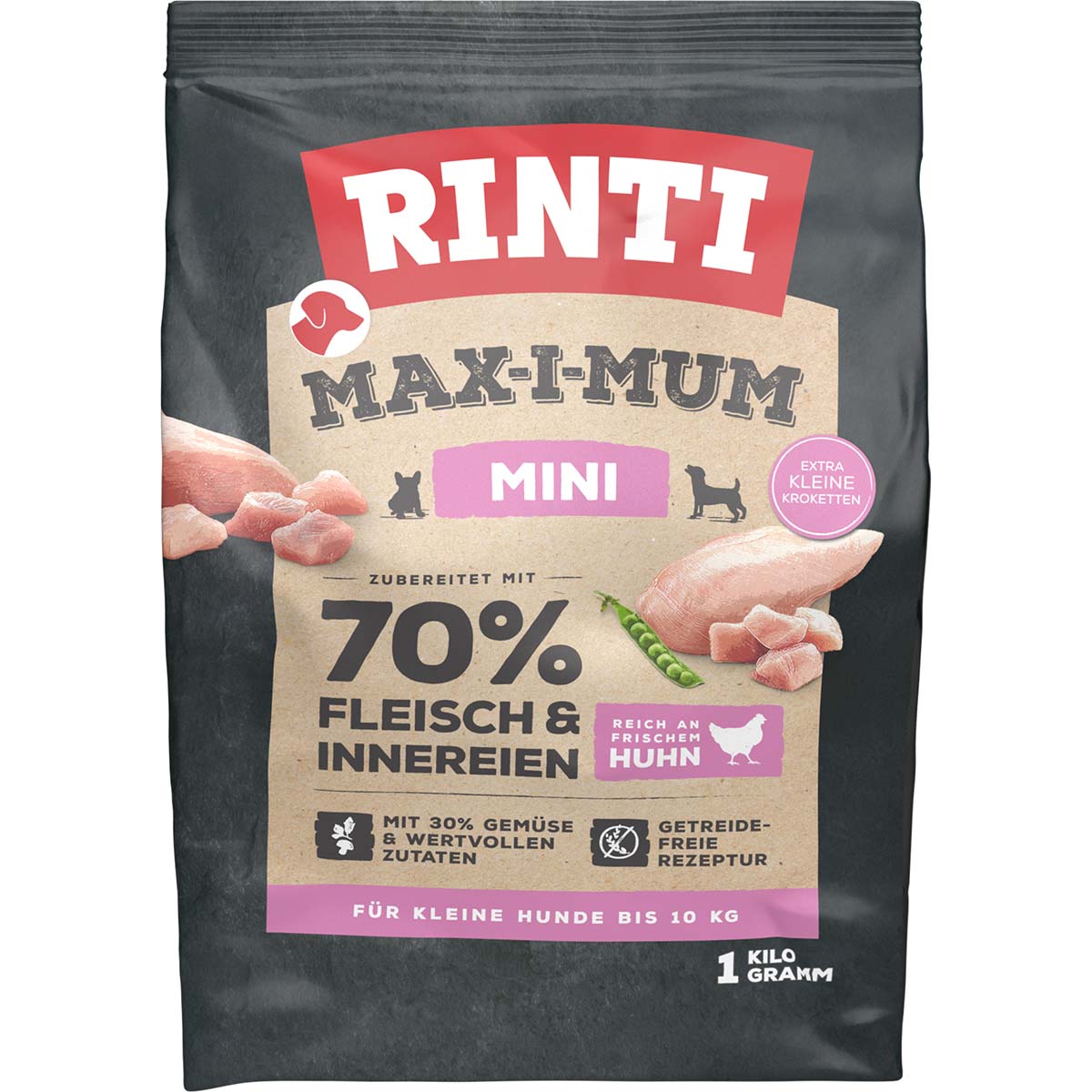 RINTI Max-i-Mum Mini Adult Huhn 1kg RINTI Max-i-Mum Mini Adult Huhn 1kg von Rinti