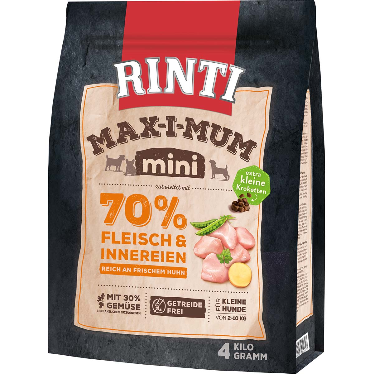 RINTI Max-i-Mum Mini Adult Huhn 4kg von Rinti