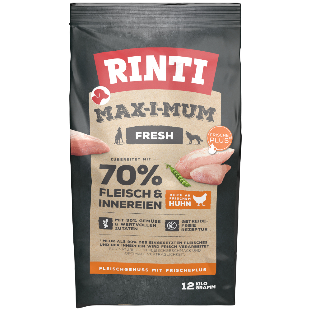 RINTI Max-i-mum Fresh Huhn - 4 kg RINTI Max-i-mum Fresh Huhn - 4 kg von Rinti