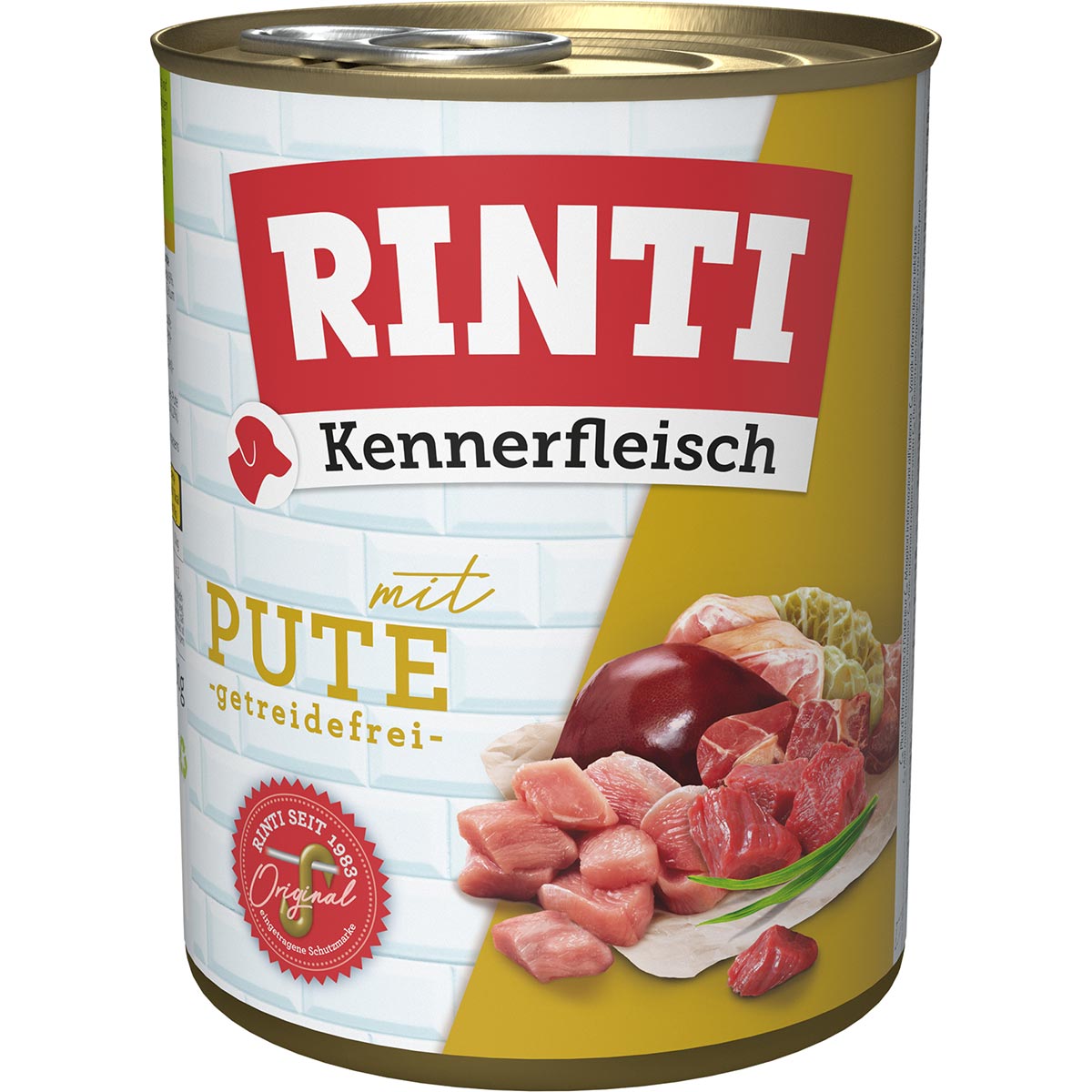 Rinti Kennerfleisch Pute 12x800g von Rinti