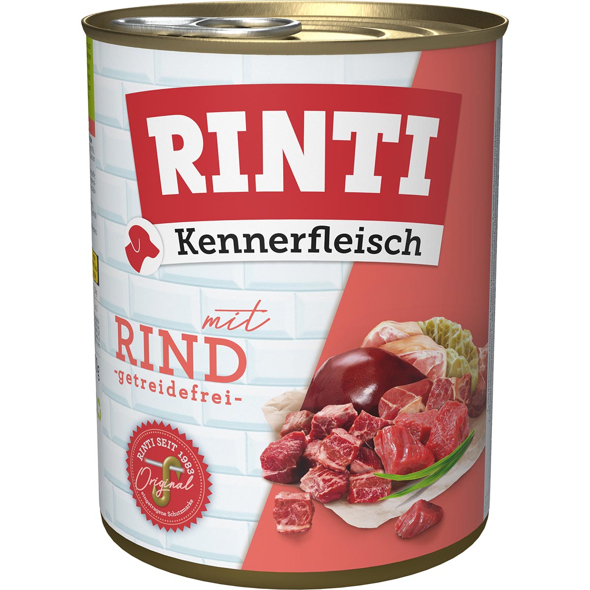 Rinti Kennerfleisch Rind 12x800g von Rinti