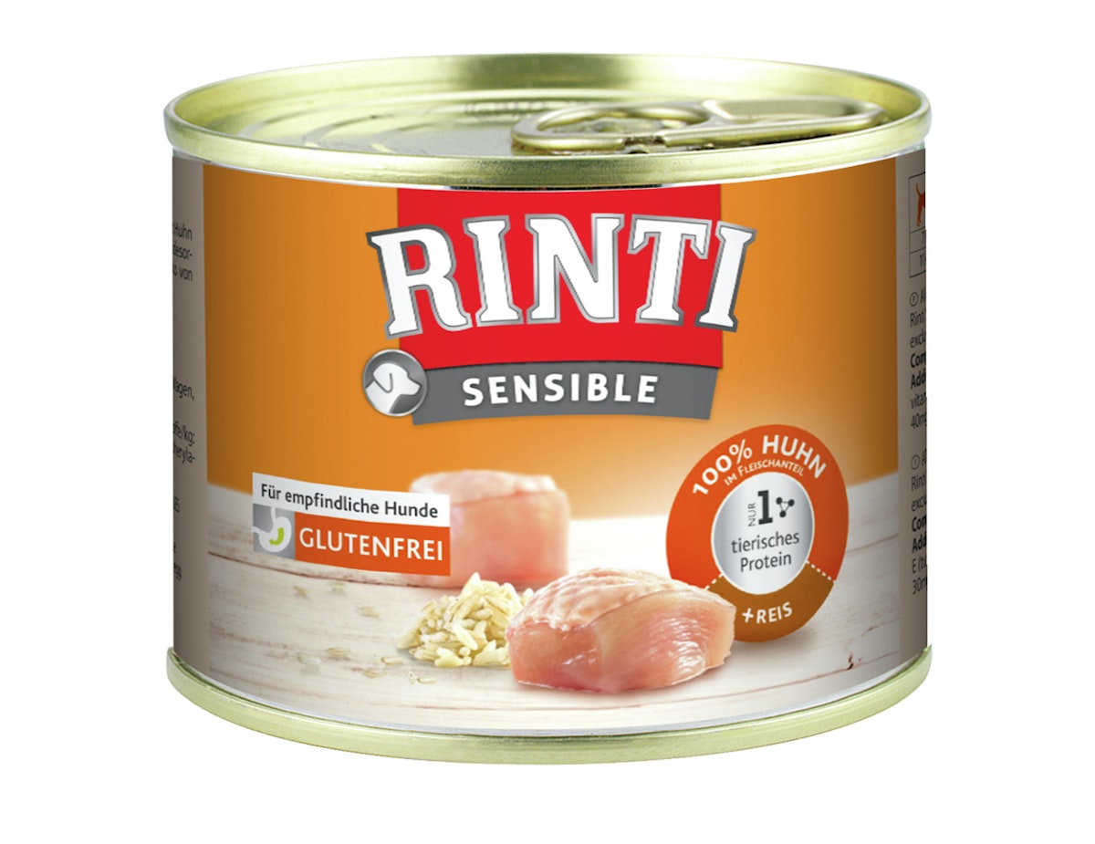 RINTI Sensible 185g Dose Hundenassfutter von Rinti