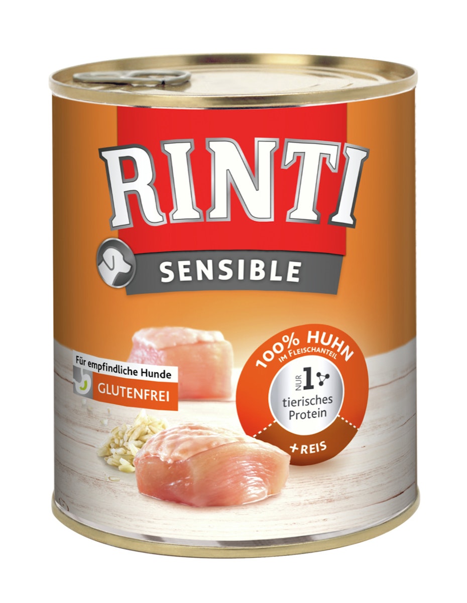 RINTI Sensible 800g Dose Hundenassfutter von Rinti
