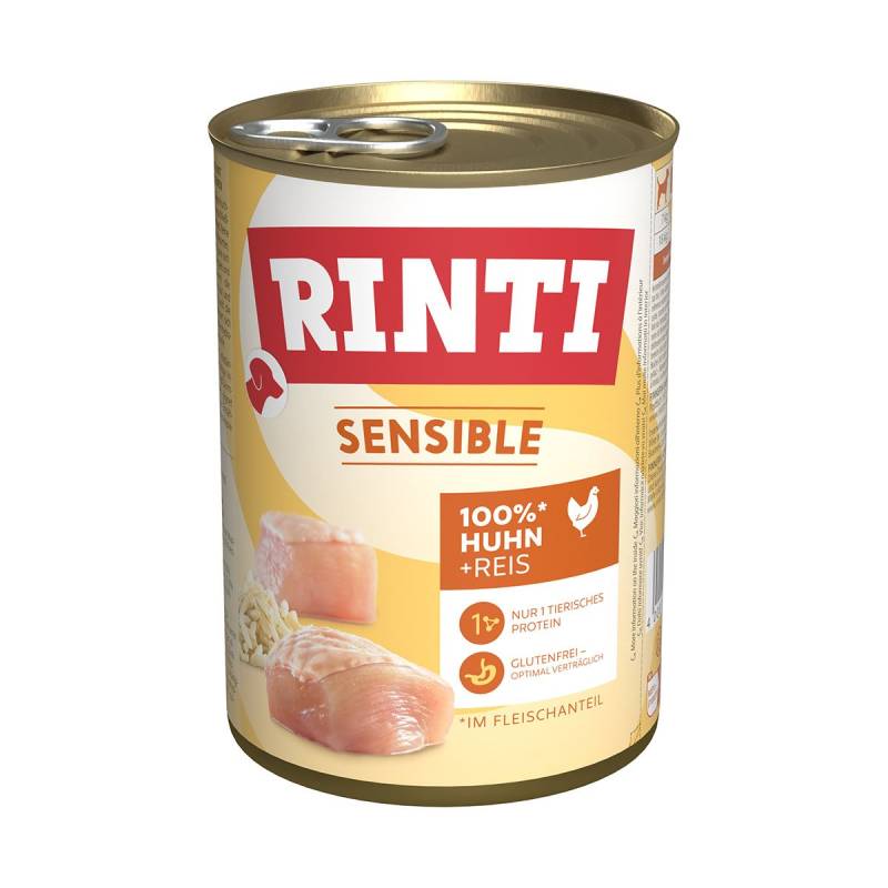 Rinti Sensible Huhn & Reis 12x400g von Rinti