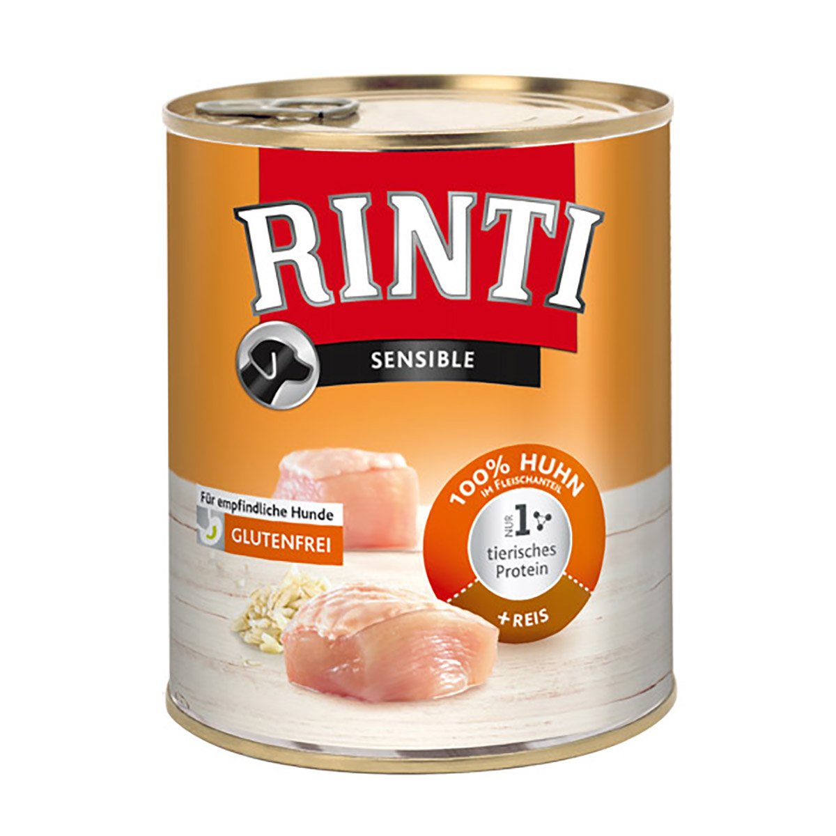 Rinti Sensible Huhn und Reis 12x800g von Rinti