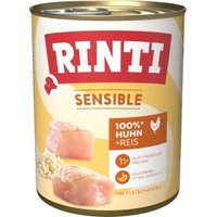 RINTI Sensible Huhn und Reis 12x800 g von Rinti