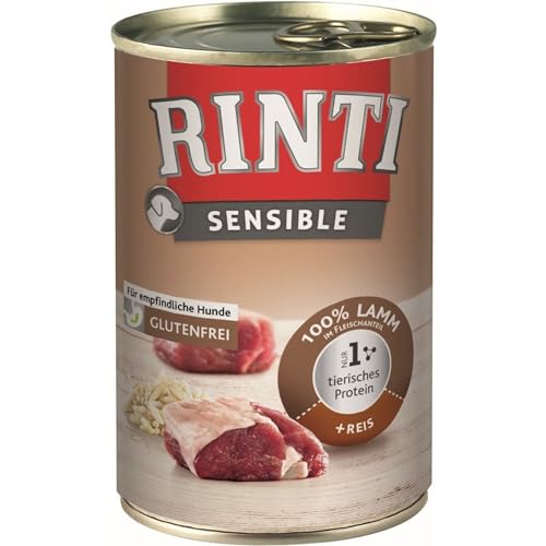 RINTI Sensible Lamm + Reis 12x400g RINTI Sensible Lamm + Reis 12x400g von Rinti