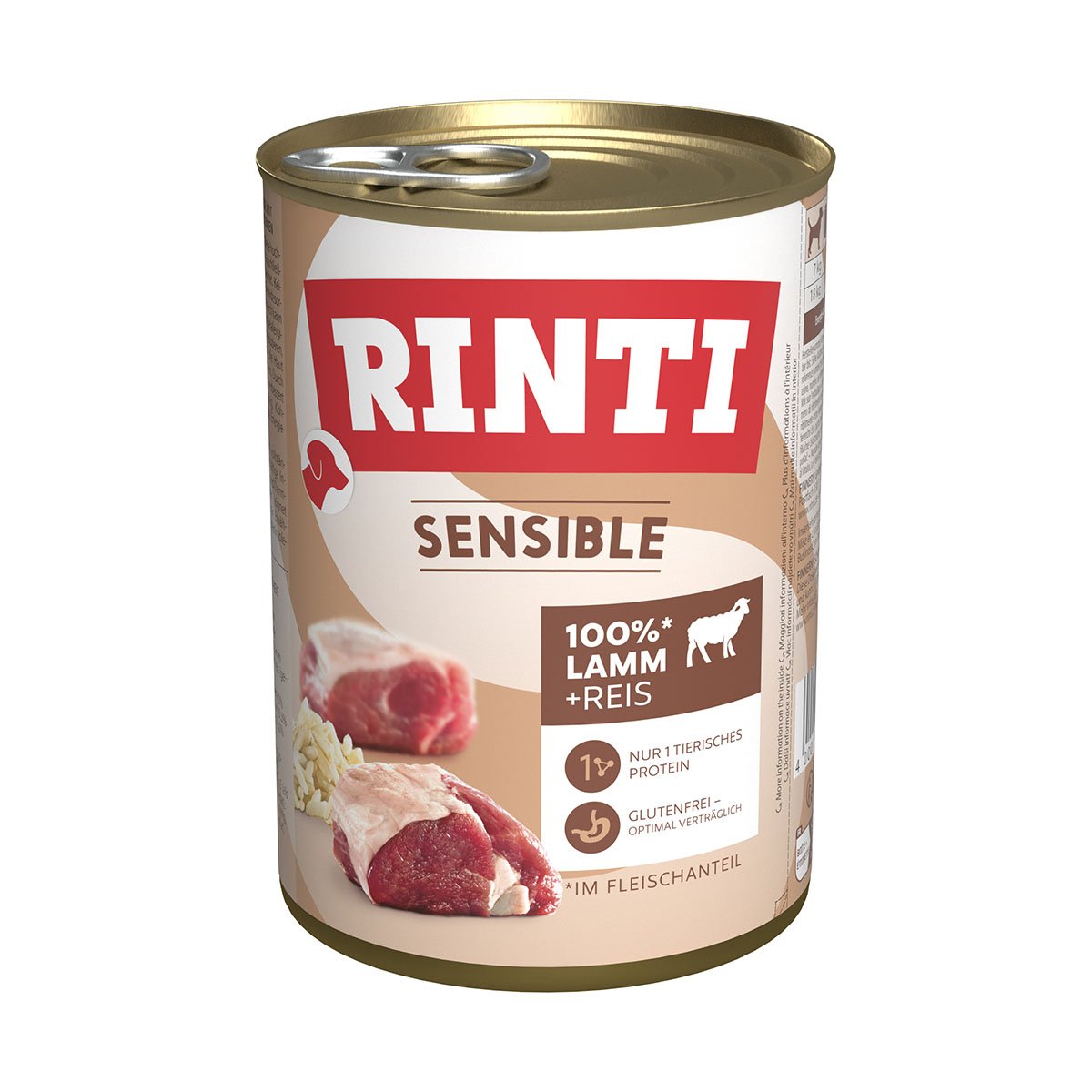 Rinti Sensible Lamm & Reis 24x400g von Rinti