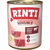 RINTI Sensible Rind und Reis 6x800 g von Rinti