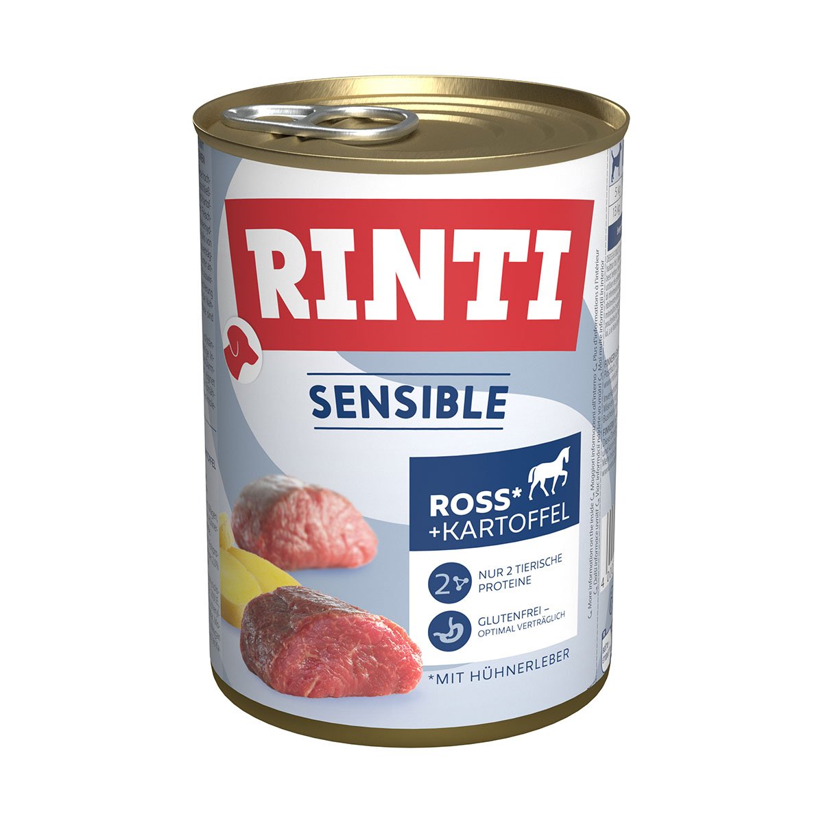 Rinti Sensible Ross & Hühnerleber & Kartoffel 24x400g Rinti Sensible Ross & Hühnerleber & Kartoffel 24x400g von Rinti