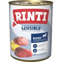 RINTI Sensible Ross & Hühnerleber 12x800 g von Rinti