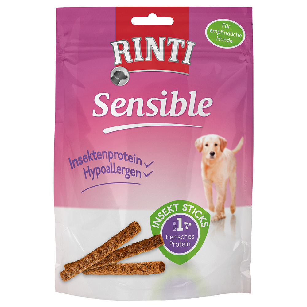 RINTI Sensible Snack Insekt Sticks - Sparpaket: 24 x 50 g von Rinti