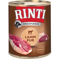 RINTI Singlefleisch 12 x 800 g - Mix (Rind, Lamm) von Rinti