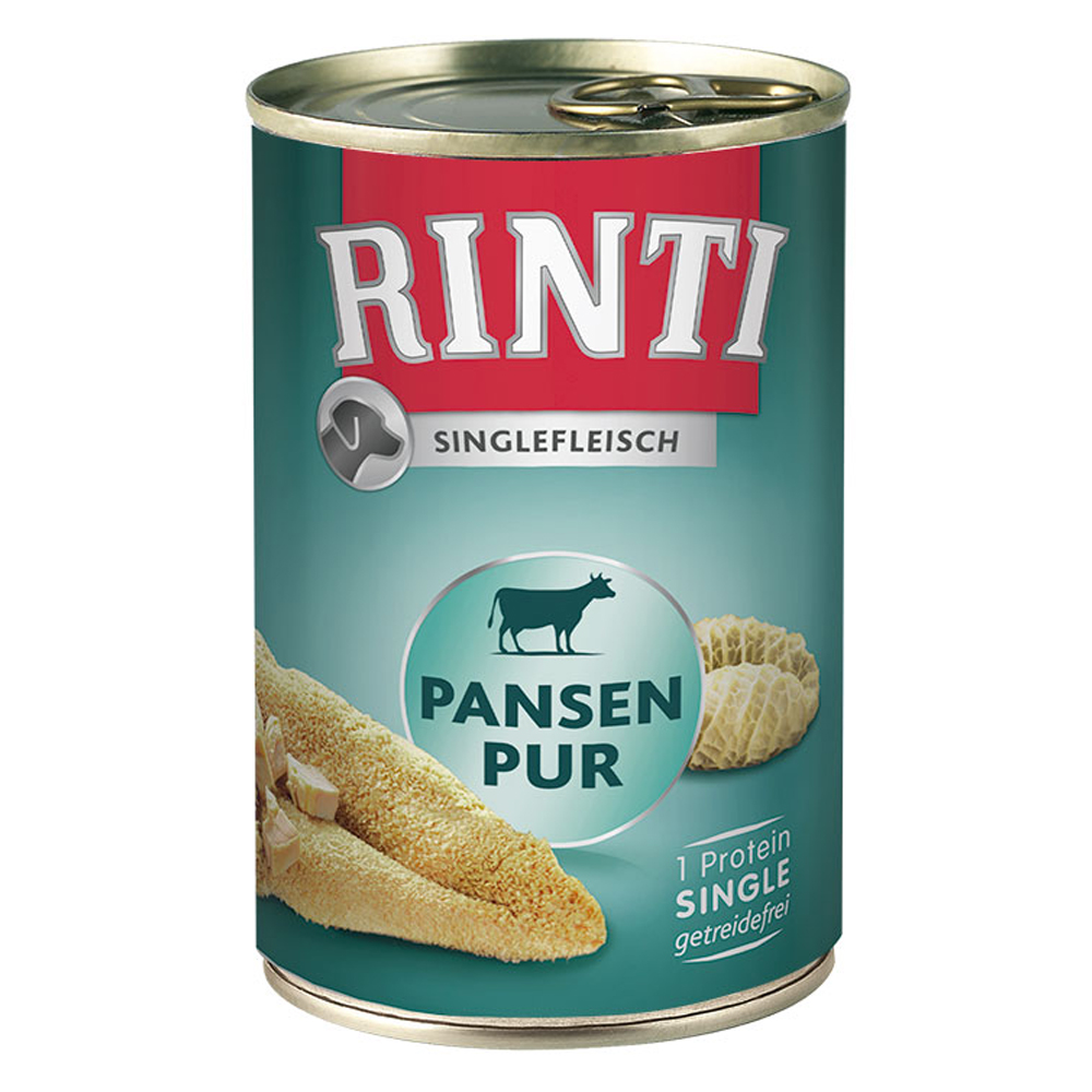 RINTI Singlefleisch 24 x 400 g - Pansen pur von Rinti