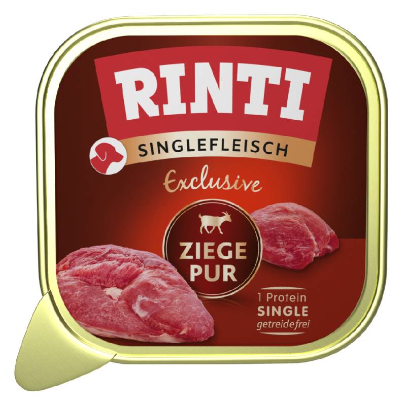 RINTI Singlefleisch Exclusive 10 x 150 g - Ziege von Rinti